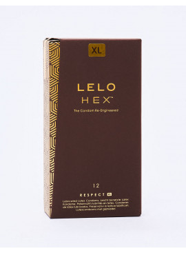 Preservativos Ultra Finos Lelo Hex Respect XL Caja De 12
