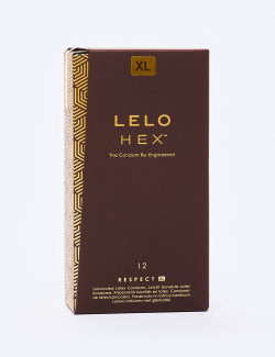 Preservativos Ultra Finos Lelo Hex Respect XL Caja De 12