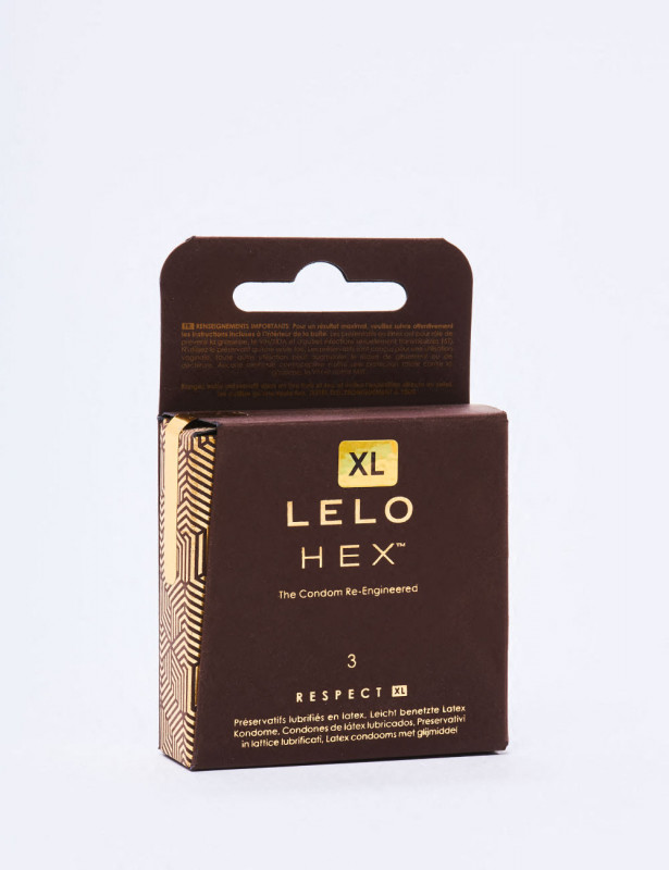 Preservativos Ultra Finos Lelo Hex Respect XL Caja De 3 Preservativos Ultra Finos Lelo Hex Respect XL Caja De 3
