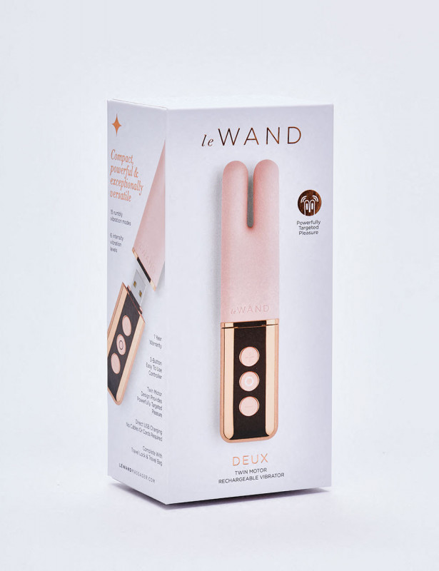 Vibrador Le Wand Deux Rose Vibrador Le Wand Deux Rose