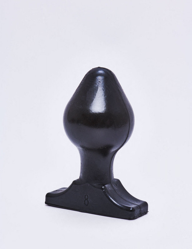 Plug anal All Black 16 cm Negro