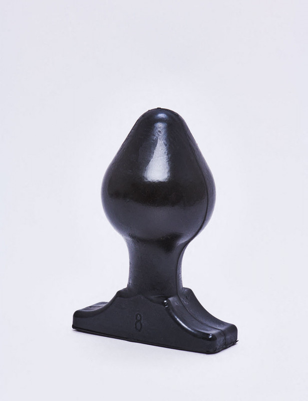 Plug anal All Black 16 cm Negro Plug anal All Black 16 cm Negro
