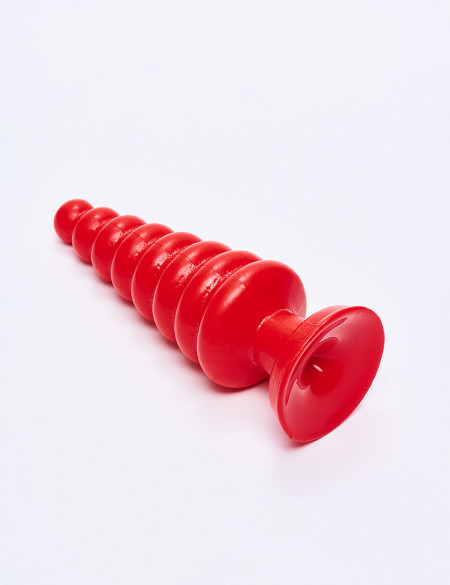 Plug Anal Teammate 15,5 cm Rojo