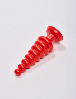 Plug Anal Teammate 15,5 cm Rojo