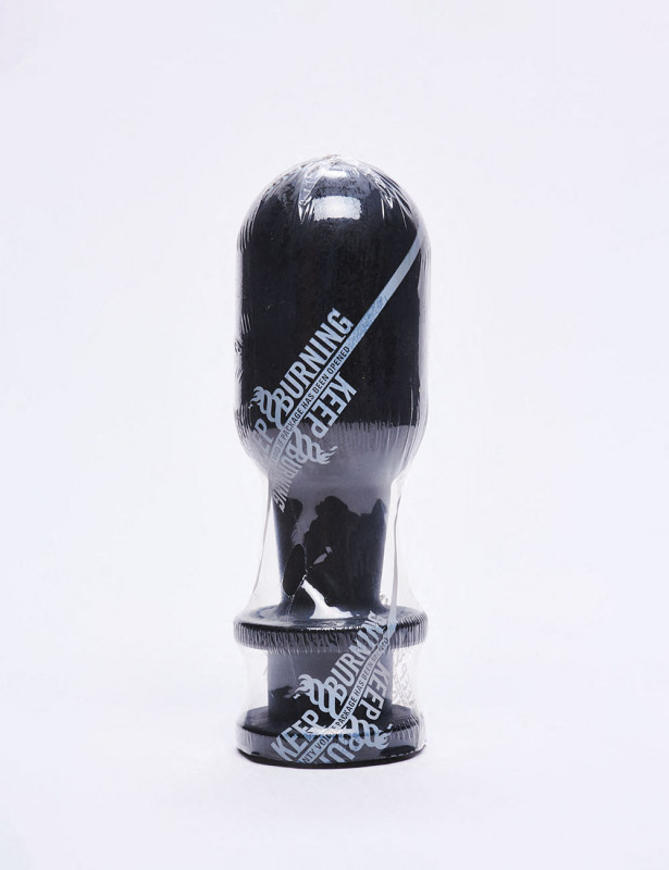 Plug Anal Keep Burning 18 cm Negro