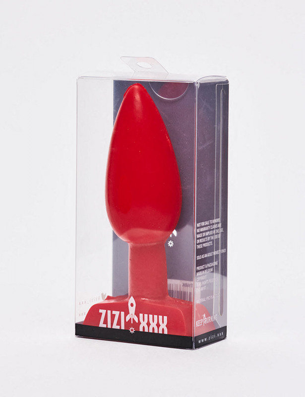 Plug anal - Raise - 11 cm - Rojo Plug anal - Raise - 11 cm - Rojo