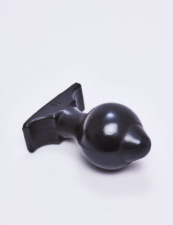 Plug anal All black 17,5 cm Negro