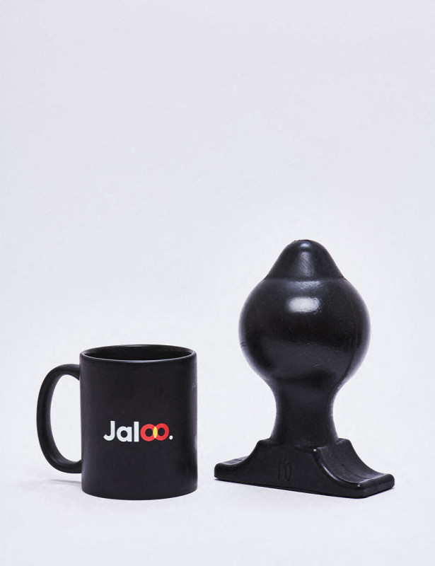 Plug anal All black 17,5 cm Negro Plug anal All black 17,5 cm Negro