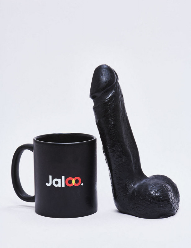 Consolador Realista All black 20 cm Consolador Realista All black 20 cm