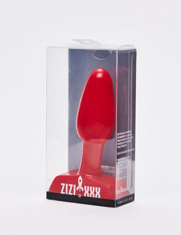 Plug Anal Torena 9,5 cm Rojo Plug Anal Torena 9,5 cm Rojo