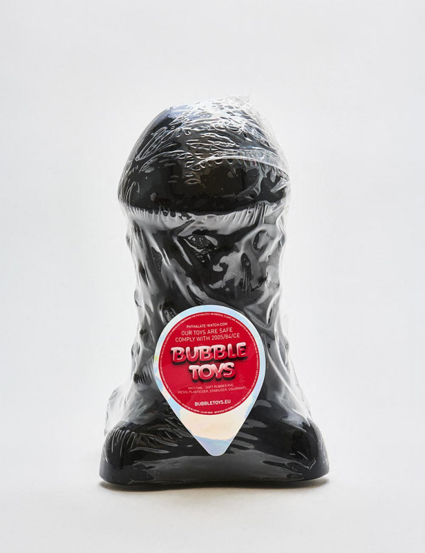Consolador Mousse Bubble Toys Talla L Negro