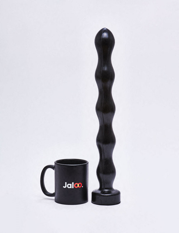 Consolador XL All Black 41,5 cm Negro Consolador XL All Black 41,5 cm Negro