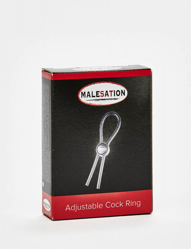 Anillo Para Pene En Silicona Adjustable Malesation Negro Anillo Para Pene En Silicona Adjustable Malesation Negro