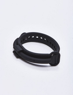 Anillo Para Pene En Silicona Brutus Cock & Ball Belt Negro