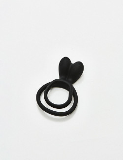 Anillo Para Pene En Silicona Bunny Malesation Negro