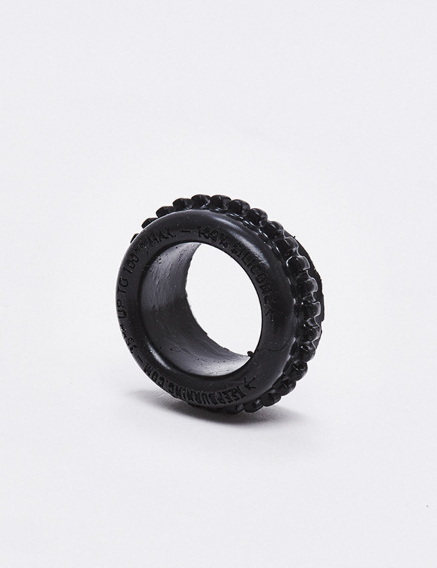 Anillo Para Pene En Silicona Keep Burning Talla M Negro