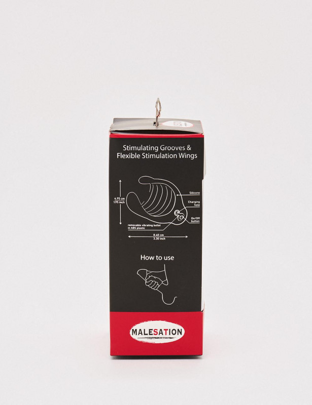 Masturbador Vibrante Malesation Vibro Ray Strubber