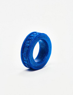 Anillo Para Pene En Silicona – Oxballs – Pig Ring – Azul