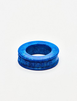 Anillo Para Pene En Silicona – Oxballs – Pig Ring – Azul