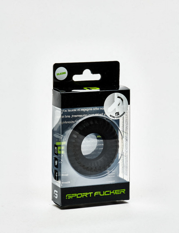 Anillo Para Pene En Silicona – Sport Fucker – Nitro – Negro Anillo Para Pene En Silicona – Sport Fucker – Nitro – Negro