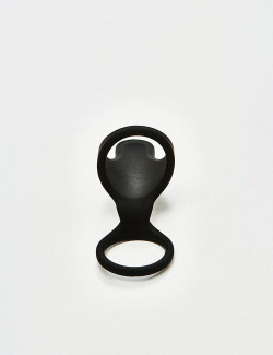 Anillo Para Pene En Silicona Malesation Stand Up Negro