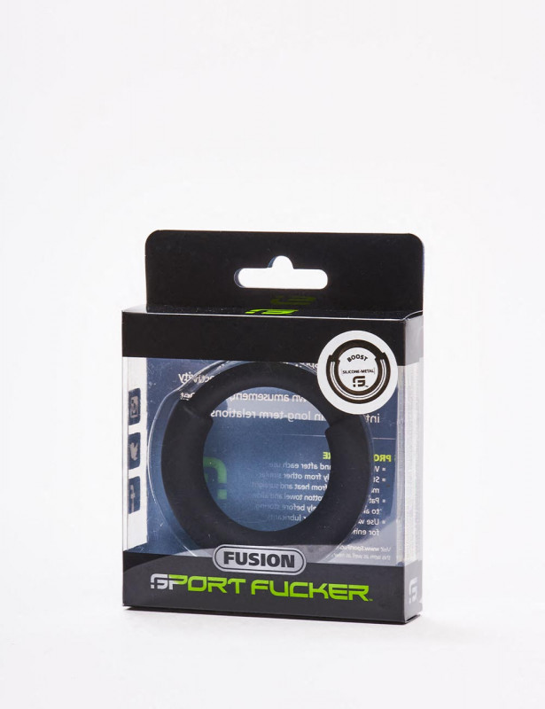 Anillo Para Pene En Silicona Steel Fusion Ring Boost Talla L Negro Anillo Para Pene En Silicona Steel Fusion Ring Boost Talla L Negro