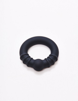 Anillo Para Pene En Silicona Steel Fusion Ring Holeshot Talla L Negro