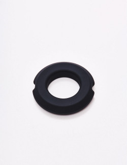 Anillo Para Pene En Silicona Steel Fusion Ring Overdrive Talla M Negro