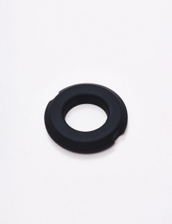 Anillo Para Pene En Silicona Steel Fusion Ring Overdrive Talla M Negro