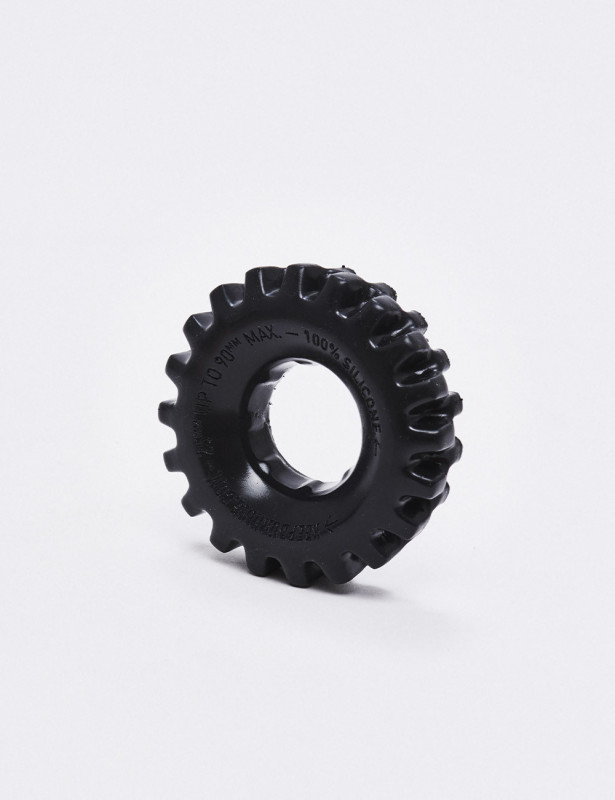 Anillo Para Pene En Silicona Tractor Keep Burning Talla L Negro