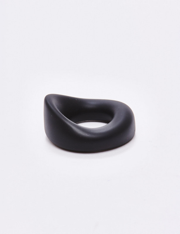 Anillo Para Pene En Silicona The Wedge Negro