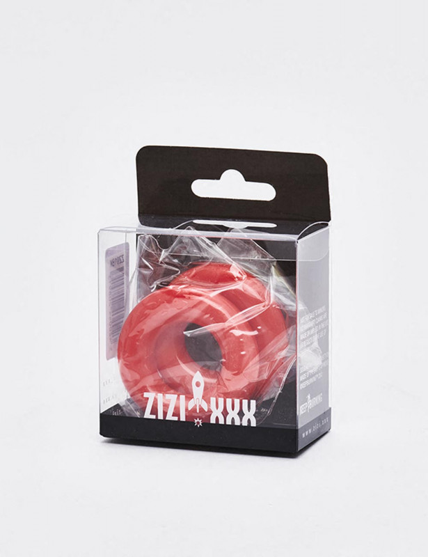 Anillo Para Pene En Silicona Zizi Top 2 Piezas Rojo Anillo Para Pene En Silicona Zizi Top 2 Piezas Rojo