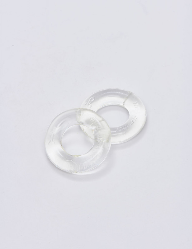 Anillo Para Pene En Silicona Zizi Top 2 Piezas Transparente