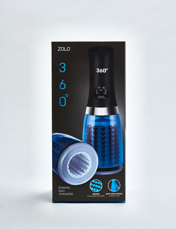 Masturbador vibrante Zolo - 360° Masturbador vibrante Zolo - 360°