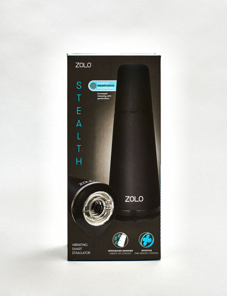 Masturbador Vibrante Zolo Stealth - Smartsense