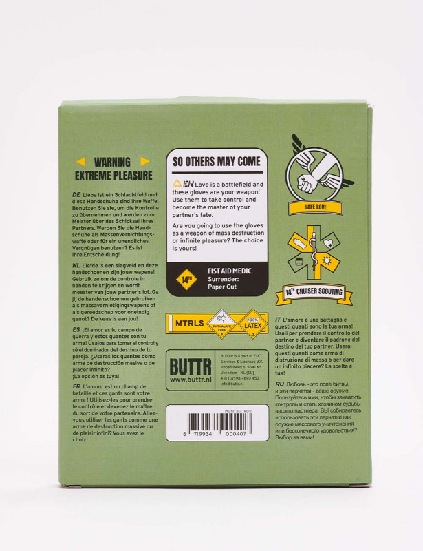 Accesorio Fetiche Guantes Para Fisting Látex Negros