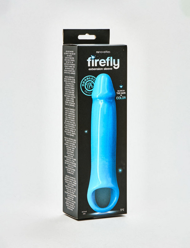 Funda Extensora Para Pene - Firefly Fantasy - Azul - Talla M