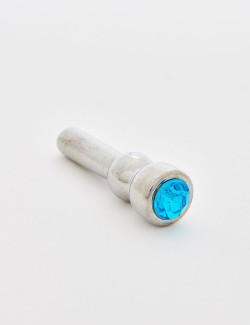 Plug Para Pene Con Brillante - 3,5 cm - Metal