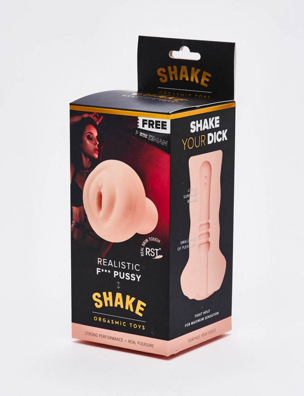 Masturbador Realista Shake - F*** Pussy - 15 cm Masturbador Realista Shake - F*** Pussy - 15 cm