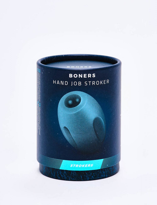 Masturbador Realista - Boners - 8 cm - Negro