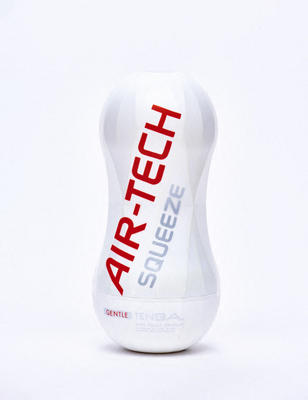 Masturbador Tenga - Air Tech Squeeze Gentle - Gris Masturbador Tenga - Air Tech Squeeze Gentle - Gris