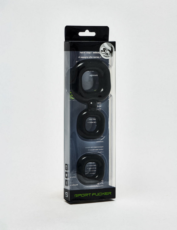 Pack Anillos Para Pene Sport Fucker - 2 en 1 Pack Anillos Para Pene Sport Fucker - 2 en 1