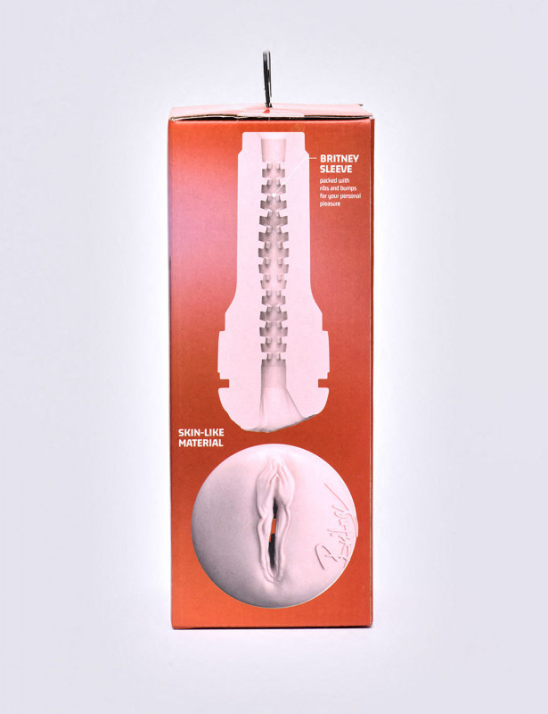 Masturbador Masculino Realista - Feel Britney Amber - Negro-7