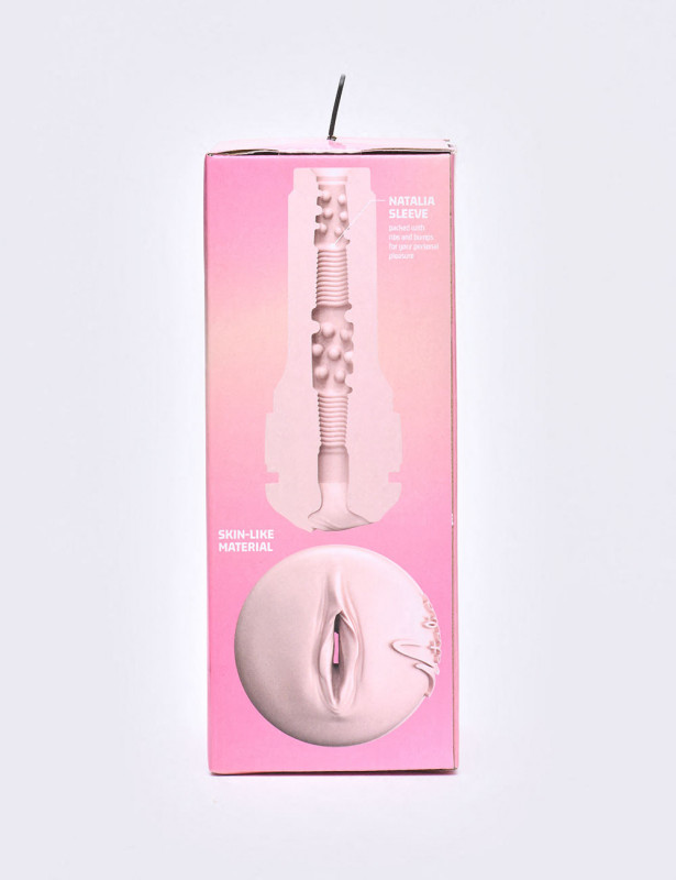 Masturbador Masculino Realista - Feel Natalia Starr - Negro