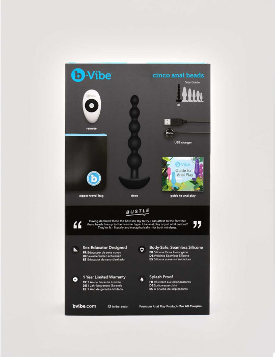 Bolas Anales Vibradoras B-Vibe