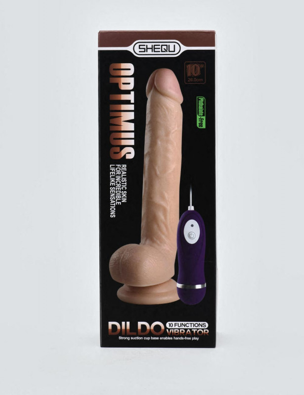 Consolador Realista Y Vibrador Optimus