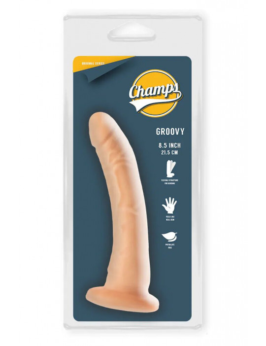 Dildo Original Groovy - Champs 8.5 pulgadas/21,5 cm