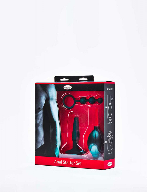 Pack anal Starter Malesation 3 piezas packaging Pack anal Starter Malesation 3 piezas packaging