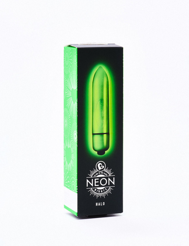 Bala Vibradora Rocks Off - Halo - Neon Verde Bala Vibradora Rocks Off - Halo - Neon Verde