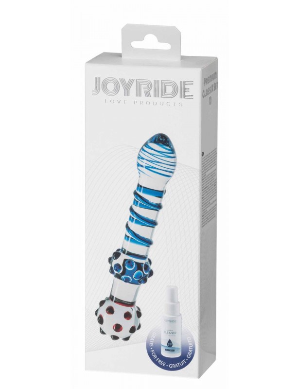 Consolador de Cristal GlassiX Set 13 - JOYRIDE 19,5 cm